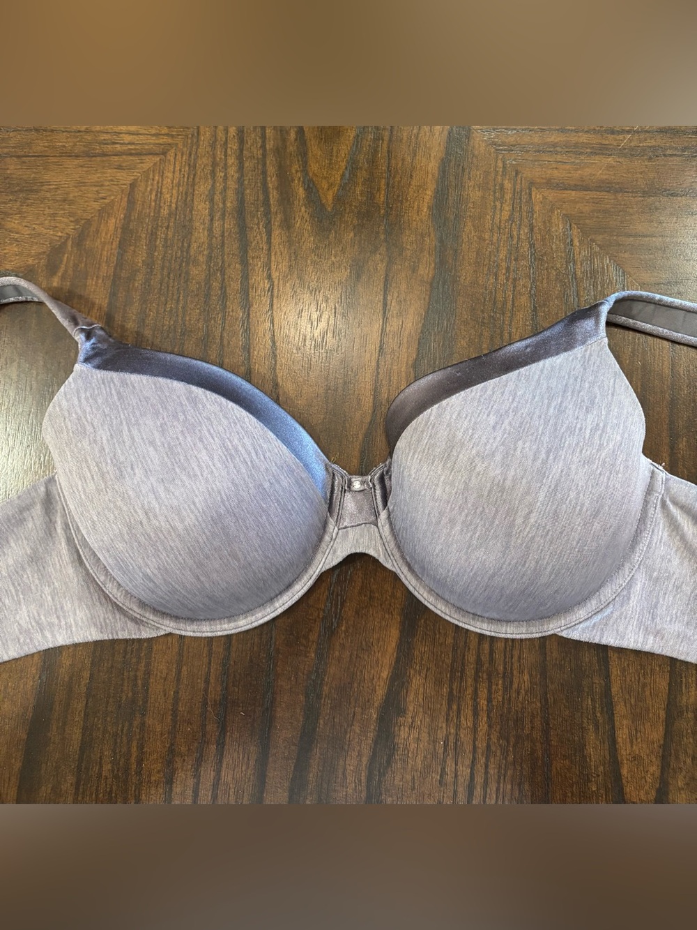 Vanity Fair Beauty Back Illumination Full Figure Underwire Bra Grey Size 38C